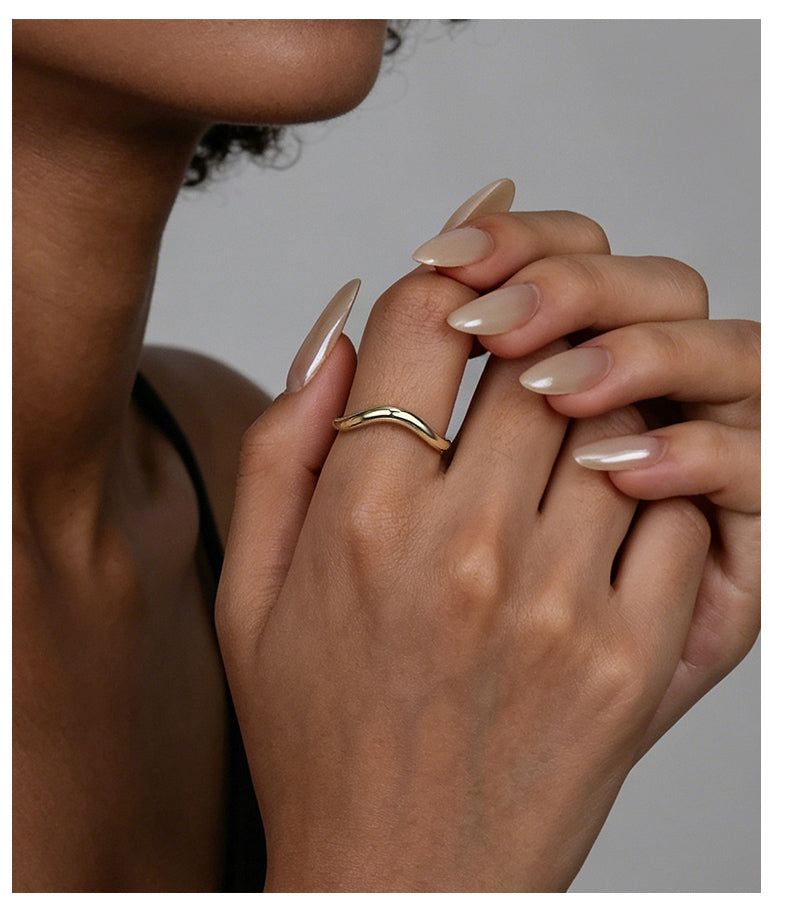 Open Dome Ring