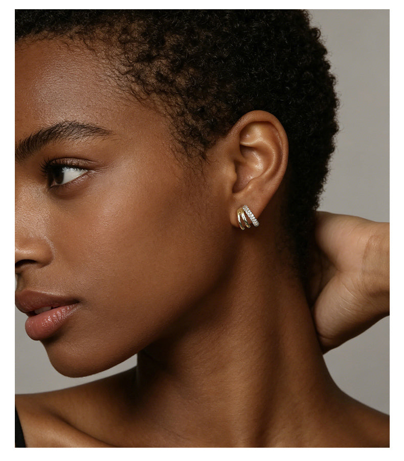 Pavé Studs