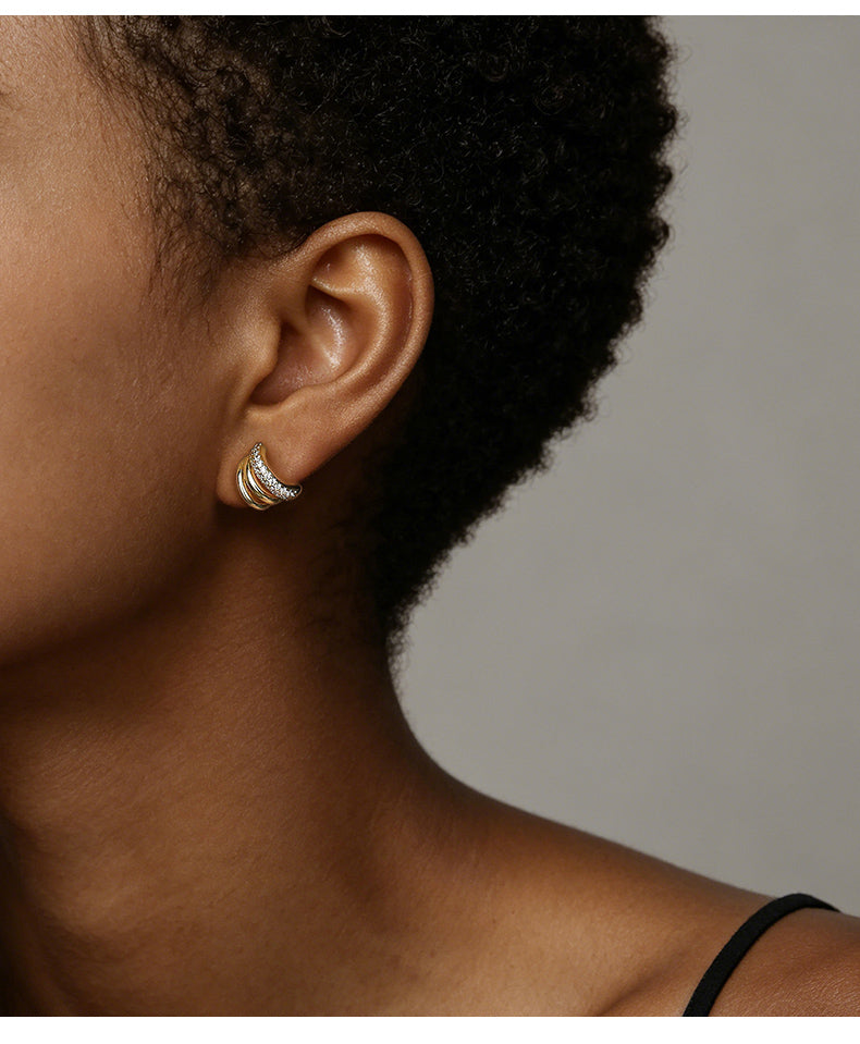 Pavé Studs