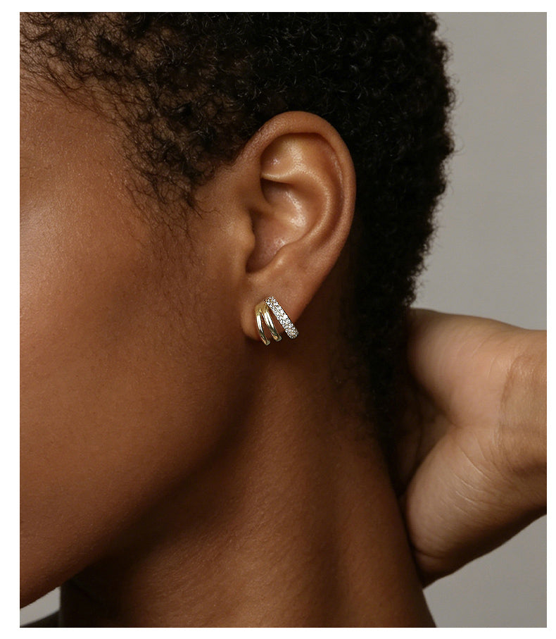 Pavé Studs