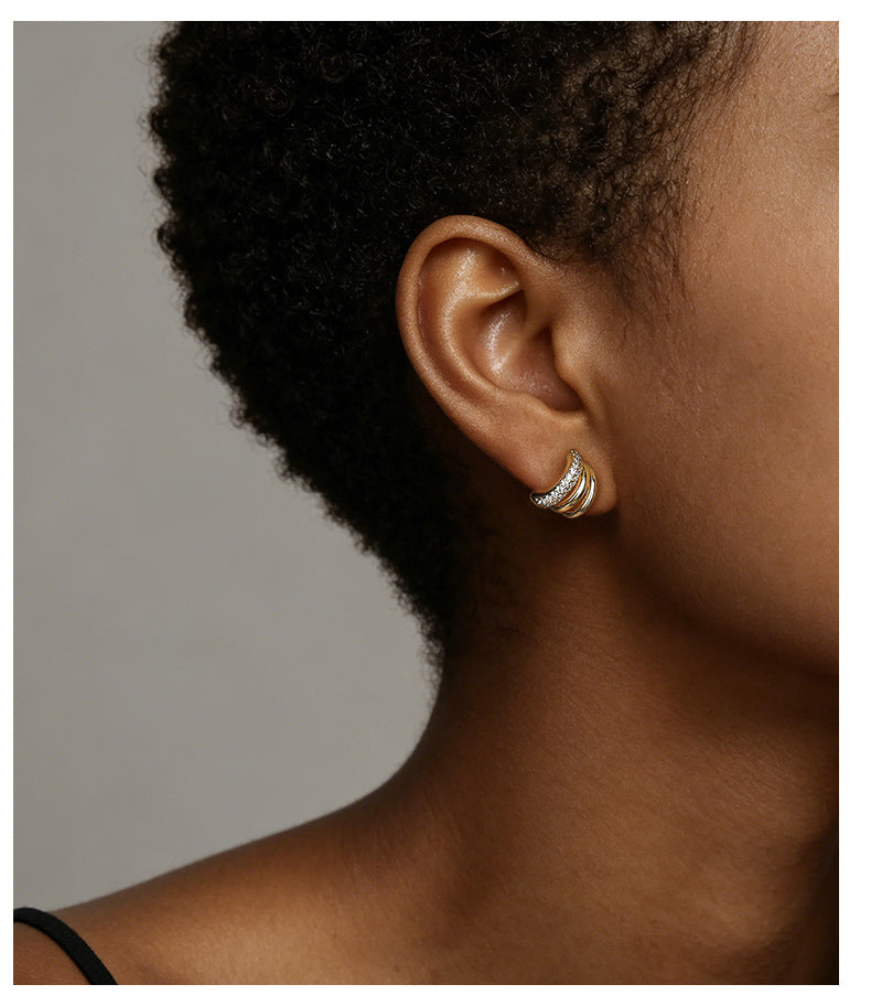 Pavé Studs
