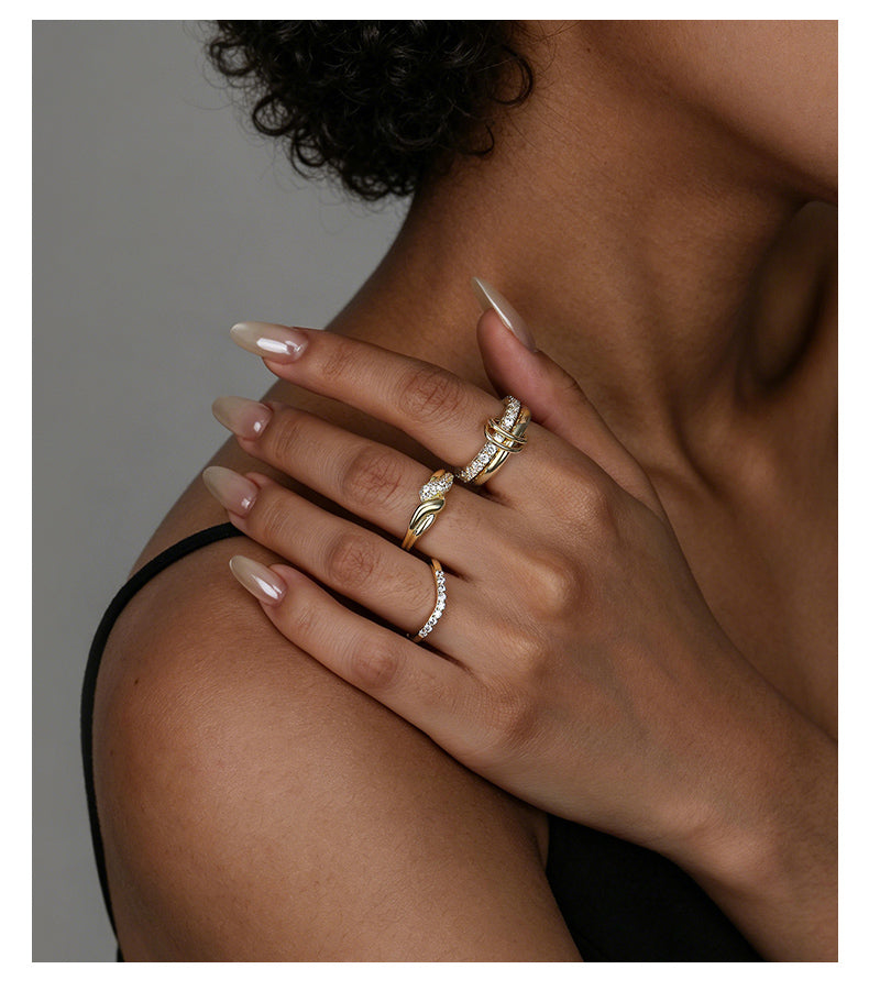 Pavé Stack Ring