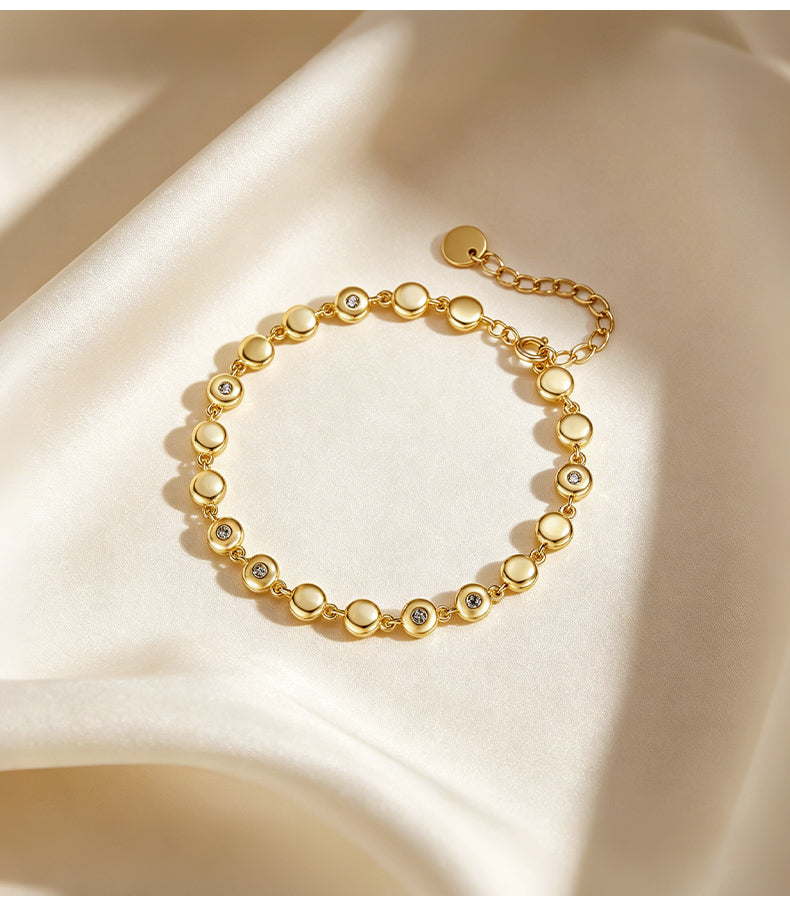Rosé Bezel Bracelet
