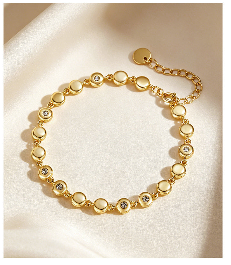 Rosé Bezel Bracelet